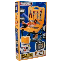 Интерактивная игрушка Teamsterz JCB Pack Away Workbench & Toolcase 1684821 3+ / Черный Оранжевый