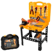 Интерактивная игрушка Teamsterz JCB Pack Away Workbench & Toolcase 1684821 3+ / Черный Оранжевый photo 2