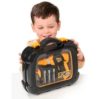 Интерактивная игрушка Teamsterz JCB Pack Away Workbench & Toolcase 1684821 3+ / Черный Оранжевый photo 5