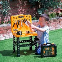 Интерактивная игрушка Teamsterz JCB Pack Away Workbench & Toolcase 1684821 3+ / Черный Оранжевый photo 8