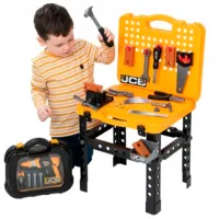 Интерактивная игрушка Teamsterz JCB Pack Away Workbench & Toolcase 1684821 3+ / Черный Оранжевый photo 9