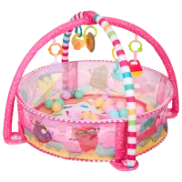 Covoraş pentru joc Kikka Boo Marshmallow () 0+/ Rotund/ Pink