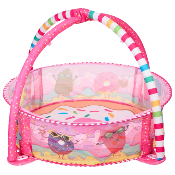 Covoraş pentru joc Kikka Boo Marshmallow () 0+/ Rotund/ Pink photo 3 Covoraş pentru joc Kikka Boo Marshmallow () 0+/ Rotund/ Pink photo 3