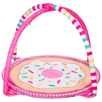 Covoraş pentru joc Kikka Boo Marshmallow () 0+/ Rotund/ Pink photo 5