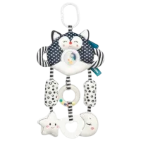 Игрушка для колясок и кроваток Sensillo Cat Z-0340 0+ / Белый