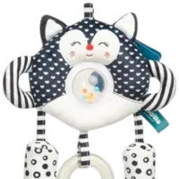 Jucărie pentru pătuțuri și cărucioare Sensillo Cat Z-0340 0+ / White photo 2