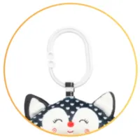 Jucărie pentru pătuțuri și cărucioare Sensillo Cat Z-0340 0+ / White photo 5