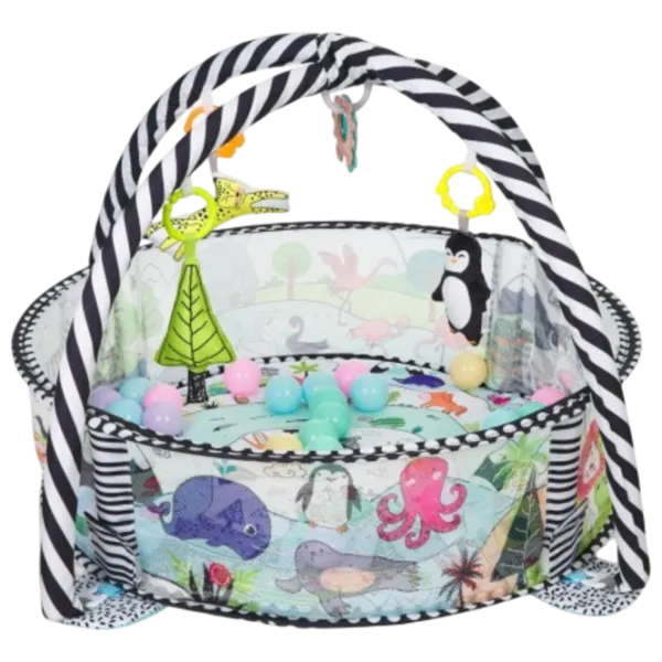 Covoraş pentru joc Kikka Boo Animals World () 0+/ Rotund/ Gray photo 2