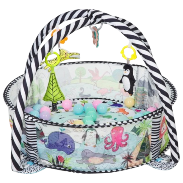 Covoraş pentru joc Kikka Boo Animals World () 0+/ Rotund/ Gray photo 2