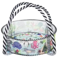 Covoraş pentru joc Kikka Boo Animals World () 0+/ Rotund/ Gray photo 3