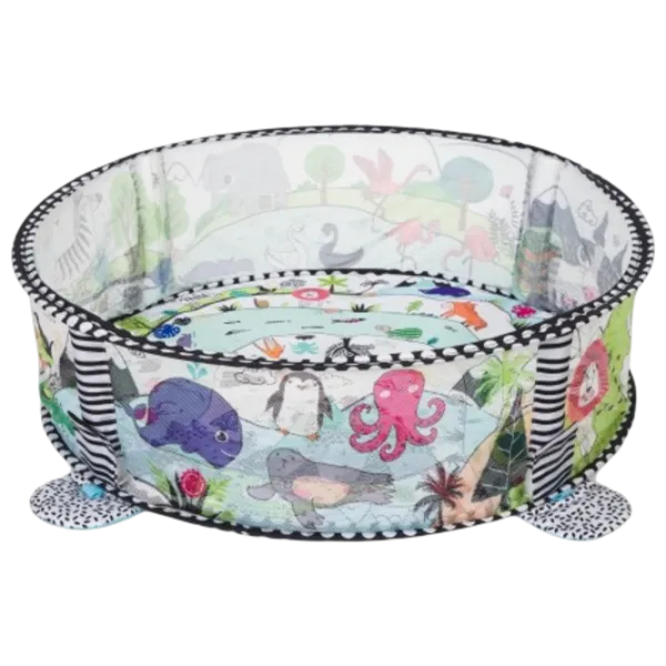 Covoraş pentru joc Kikka Boo Animals World () 0+/ Rotund/ Gray photo 6