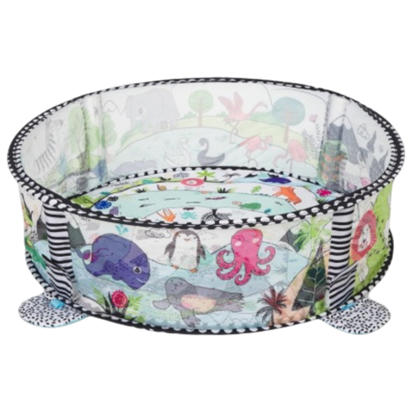 Covoraş pentru joc Kikka Boo Animals World () 0+/ Rotund/ Gray photo 6