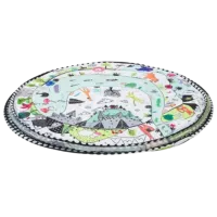 Covoraş pentru joc Kikka Boo Animals World () 0+/ Rotund/ Gray photo 7