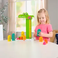 Jucărie interactivă Fisher Price Învățăm împreună Aligator strălucitor JCT13 3+ / Multicolor Green photo 5