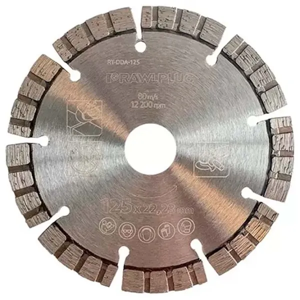 Disc diamantat segmentat BIHUI RT-DDA-230  photo 1