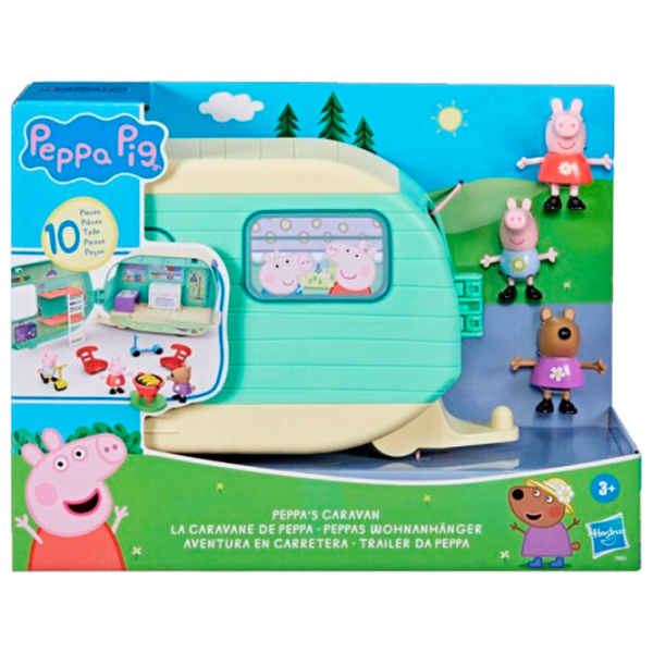 Игровой набор Hasbro Peppa Pig Caravan F8863 3+ / Разноцветный Зеленый photo 1