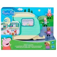 Set jucării Hasbro Peppa Pig Caravan F8863 3+ / Multicolor Green