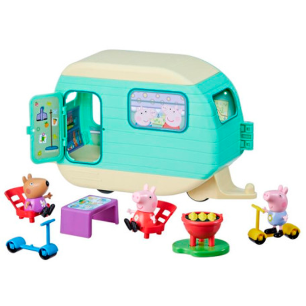 Игровой набор Hasbro Peppa Pig Caravan F8863 3+ / Разноцветный Зеленый photo 2