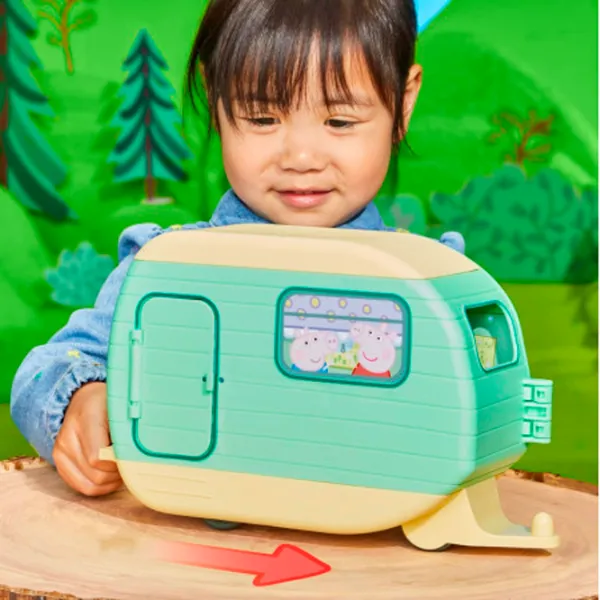Игровой набор Hasbro Peppa Pig Caravan F8863 3+ / Разноцветный Зеленый photo 5