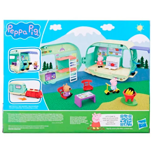 Игровой набор Hasbro Peppa Pig Caravan F8863 3+ / Разноцветный Зеленый photo 8