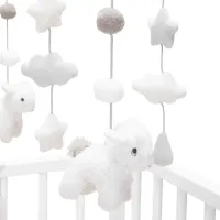 Carusel pentru pătuc Premaman Oițe PEVGPK-BLA-UNQ 0+ / White photo 3
