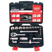 Set de capete tubulare Modeco MN-57-320 Cantitatea în set: 20 buc.