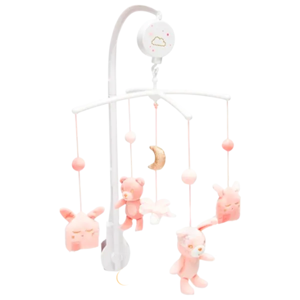 Карусель для кроватки Premaman My Little Princess PCI0I9-ROC-UNQ 0+ / Белый photo 1