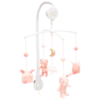 Карусель для кроватки Premaman My Little Princess PCI0I9-ROC-UNQ 0+ / Белый