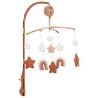 Carusel pentru pătuc Premaman Stars and Rainbow PEVH3O-BGM-UNQ 0+ / Brown