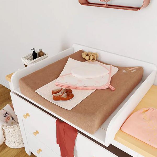 Prosop pentru bebeluși Premaman Magic Bird 80 x 80 cm / Bumbac / Pink photo 3