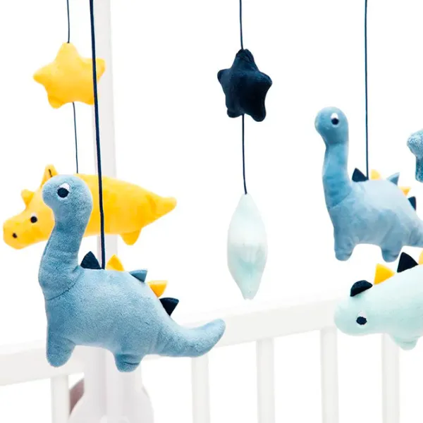 Карусель для кроватки Premaman Dinosaur Dinos PEVGD8-BLM-UNQ 0+ / Белый photo 3