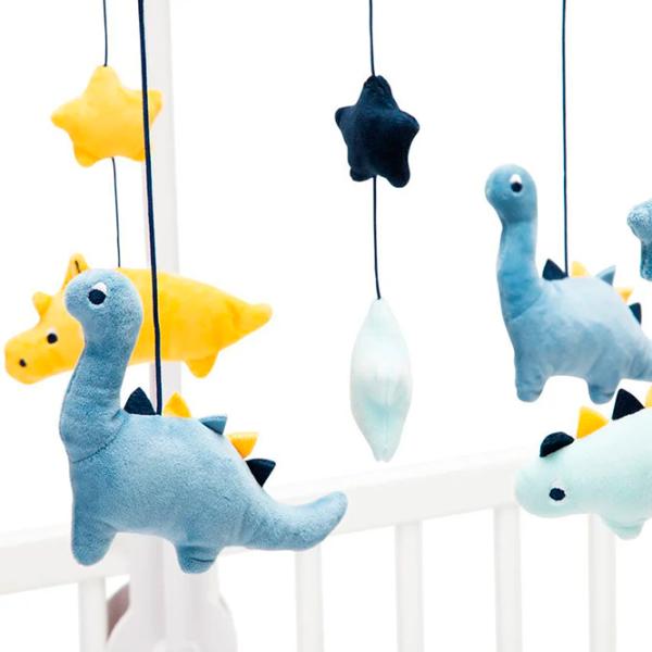 Карусель для кроватки Premaman Dinosaur Dinos PEVGD8-BLM-UNQ 0+ / Белый photo 3