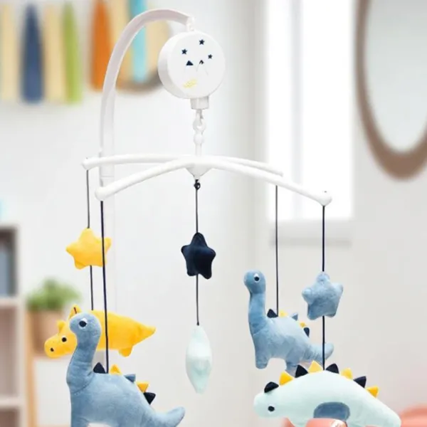 Карусель для кроватки Premaman Dinosaur Dinos PEVGD8-BLM-UNQ 0+ / Белый photo 6