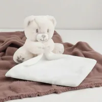 Jucărie moale Premaman Animals Teddy Bear PJPSE4-ECR-UNQ 0+ / White photo 6