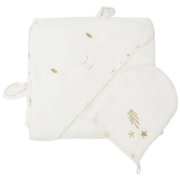 Детское полотенце Premaman Magic Winter 80 x 80 см / Хлопок / Белый photo 1