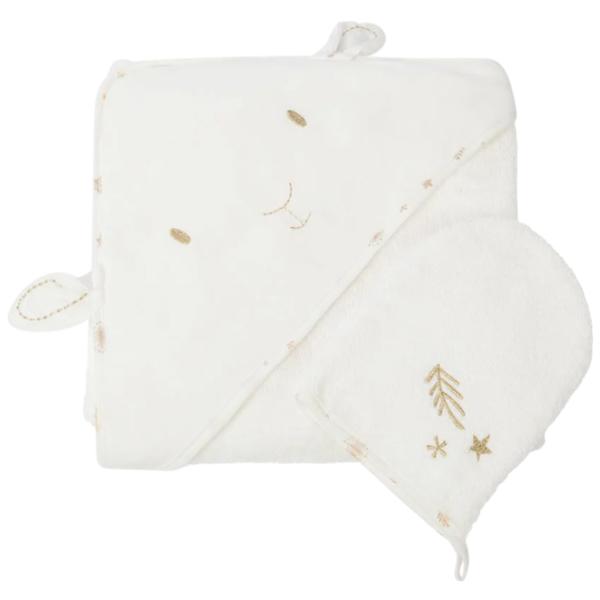 Детское полотенце Premaman Magic Winter 80 x 80 см / Хлопок / Белый photo 1