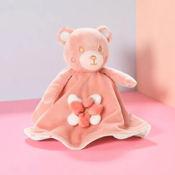 Jucărie moale Premaman Animals Ursuleț PJPZJH-ROM-UNQ 0+ / Pink photo 5