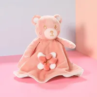 Jucărie moale Premaman Animals Ursuleț PJPZJH-ROM-UNQ 0+ / Pink photo 5