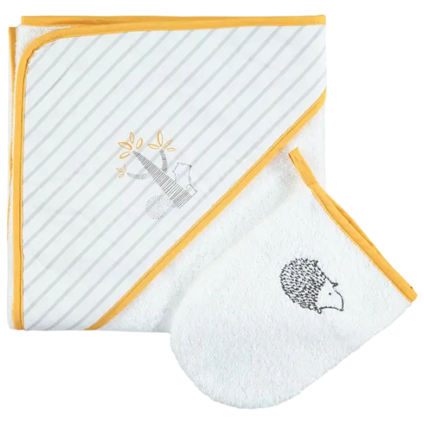 Детское полотенце Premaman Little Friends 80 x 80 см / Хлопок / Белый photo 1 Детское полотенце Premaman Little Friends 80 x 80 см / Хлопок / Белый photo 1