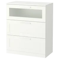 Кровать Ikea Brimnes 160 x 200 см / ЛДСП / Белый photo 4