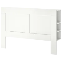 Кровать Ikea Brimnes 160 x 200 см / ЛДСП / Белый photo 5