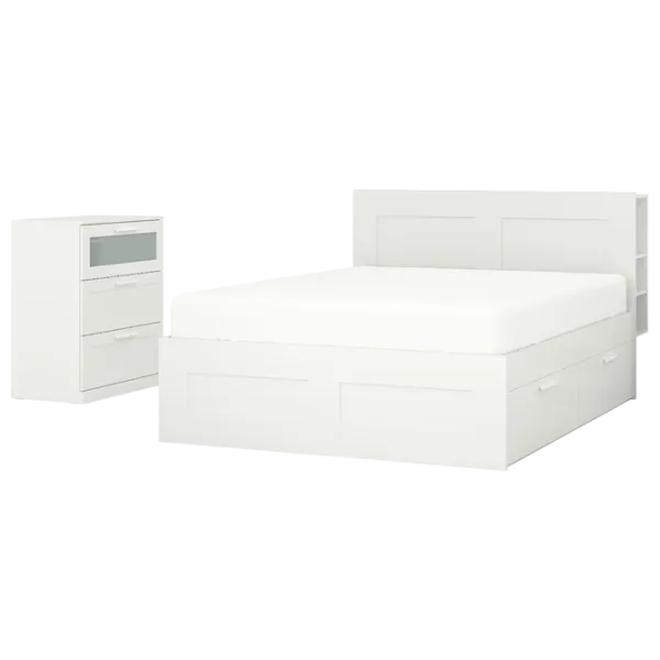 Pat Ikea Brimnes 180 x 200 cm / PAL / White photo 1