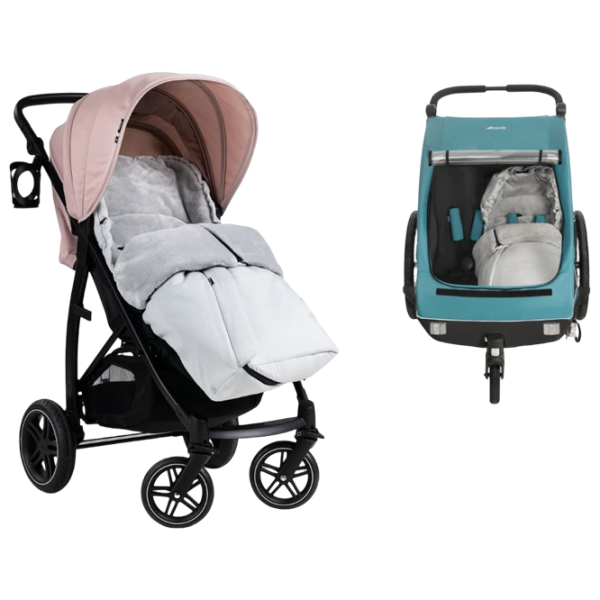 Спальный мешок Hauck Pushchair Footmuff  Полиэстер флис, Флис / Унисекс photo 5