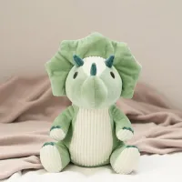 Jucărie moale Premaman Carlos the Triceratops PJQFHN-VEC-UNQ 0+ / Green photo 2