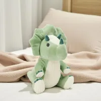 Jucărie moale Premaman Carlos the Triceratops PJQFHN-VEC-UNQ 0+ / Green photo 4