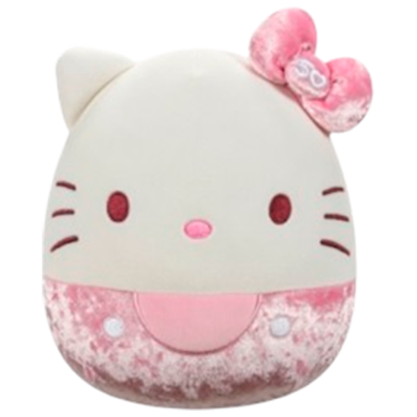 Jucărie moale Squishmallows Hello Kitty Velvet edition W21 SQHK821V 5+ / White photo 1 Jucărie moale Squishmallows Hello Kitty Velvet edition W21 SQHK821V 5+ / White photo 1