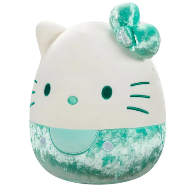 Jucărie moale Squishmallows Hello Kitty Velvet edition W21 SQHK821V 5+ / White photo 4 Jucărie moale Squishmallows Hello Kitty Velvet edition W21 SQHK821V 5+ / White photo 4