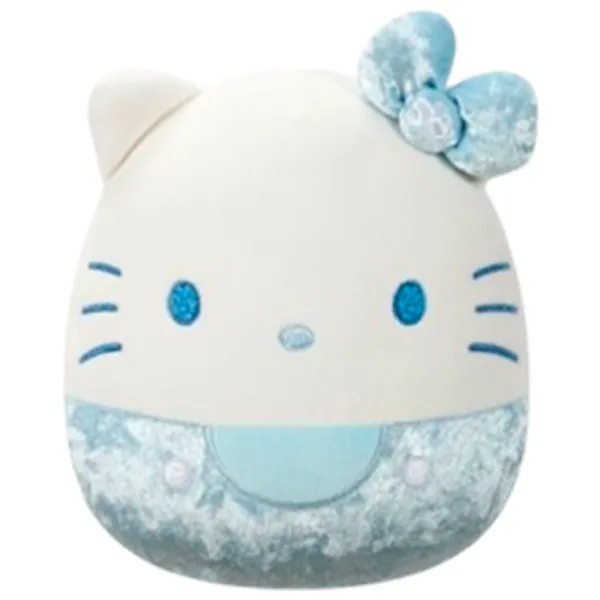 Jucărie moale Squishmallows Hello Kitty Velvet edition W21 SQHK821V 5+ / White photo 7 Jucărie moale Squishmallows Hello Kitty Velvet edition W21 SQHK821V 5+ / White photo 7