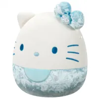 Jucărie moale Squishmallows Hello Kitty Velvet edition W21 SQHK821V 5+ / White photo 8