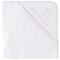 Prosop pentru bebeluși Premaman Little Princess 80 x 80 cm / Bumbac / White